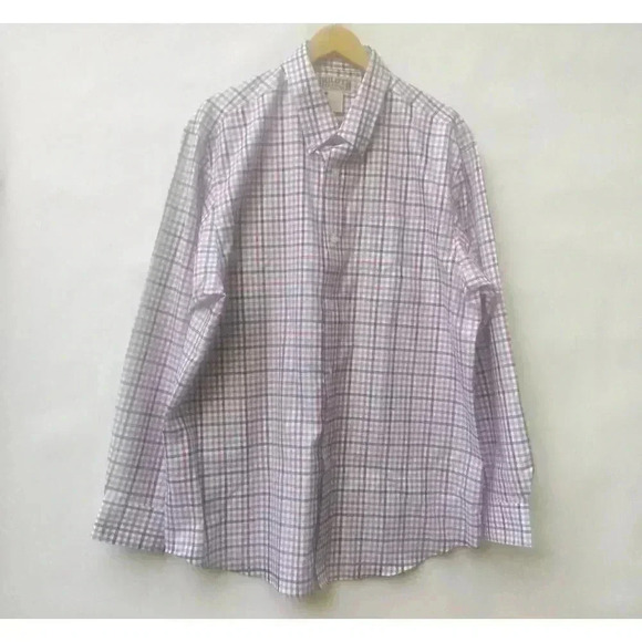 Duluth Trading Co. Mens Button Down Shirt Multi-color Plaid Long Sleeve Cotton L - Picture 1 of 6